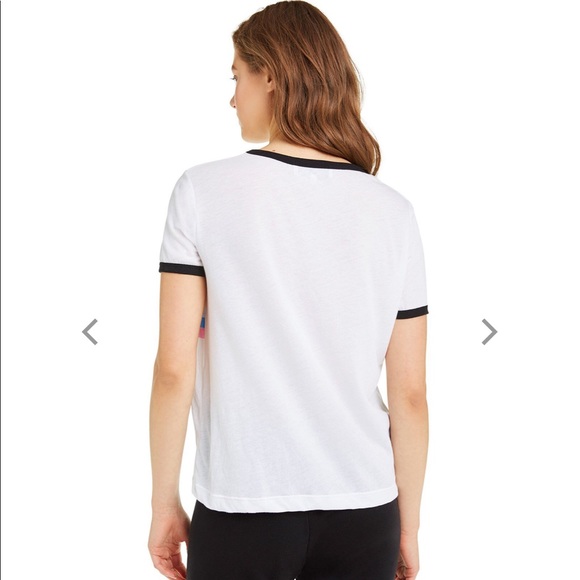 NWT WILDFOX Striped Johnny Ringer Tee - Picture 3 of 6